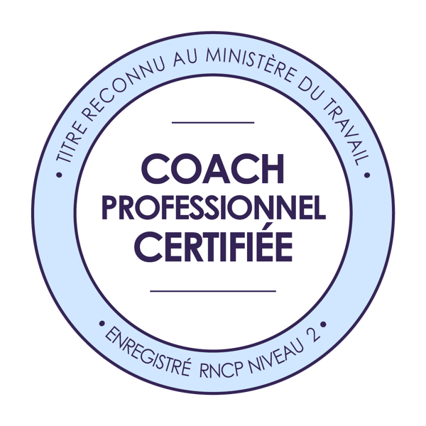 Coach professionnel certifiée, titre enregistré au RNCP